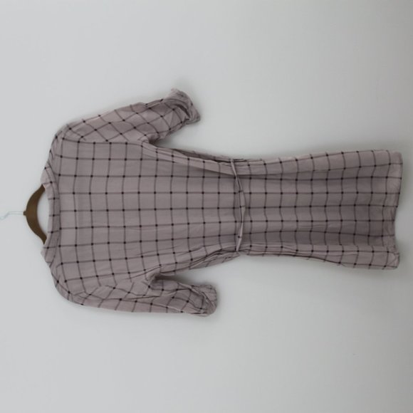 Victoria's Secret Pink Plaid Belted Button Down - Picture 5 of 5